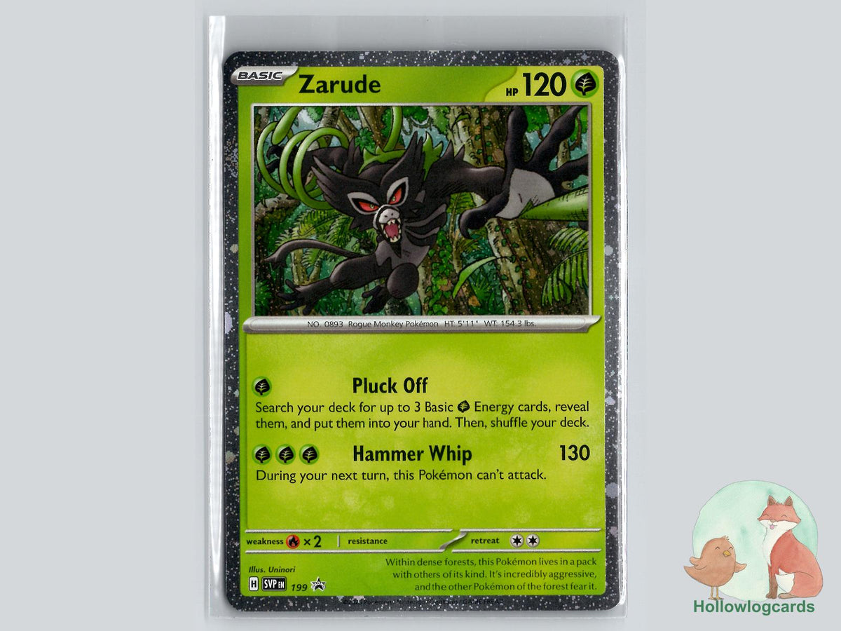 Zarude (199) - Scarlet & Violet Pokémon Card