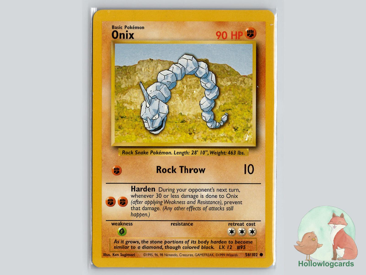 Onix (56/102) - Base Pokémon Card
