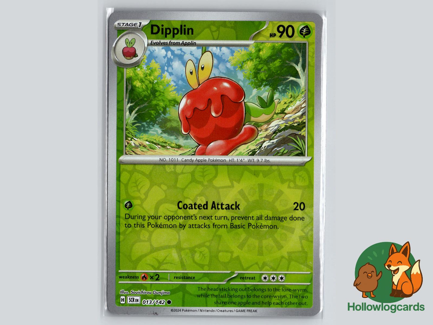 Dipplin (13/142) - Stellar Crown Pokémon Card