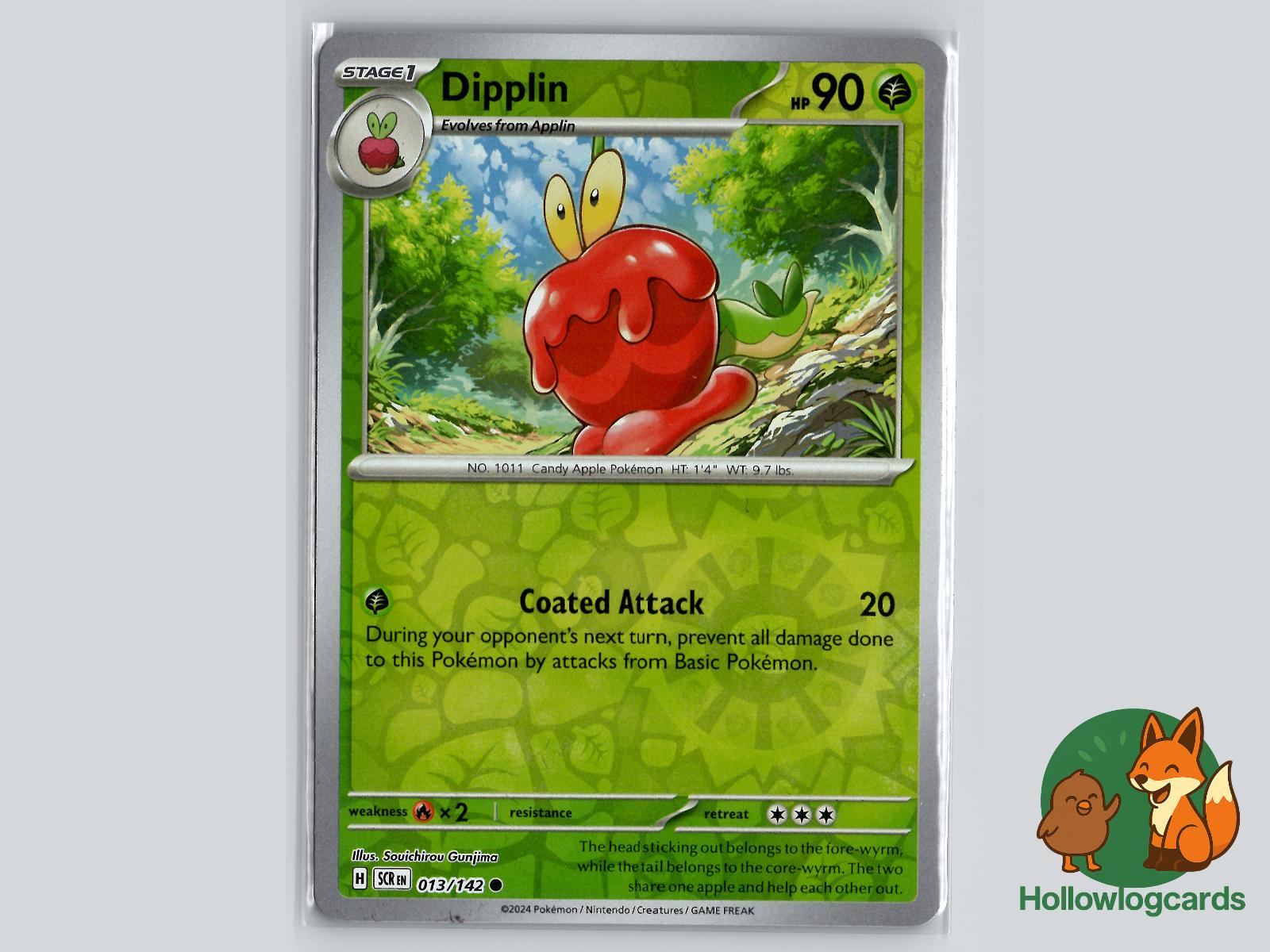 Dipplin (13/142) - Stellar Crown Pokémon Card