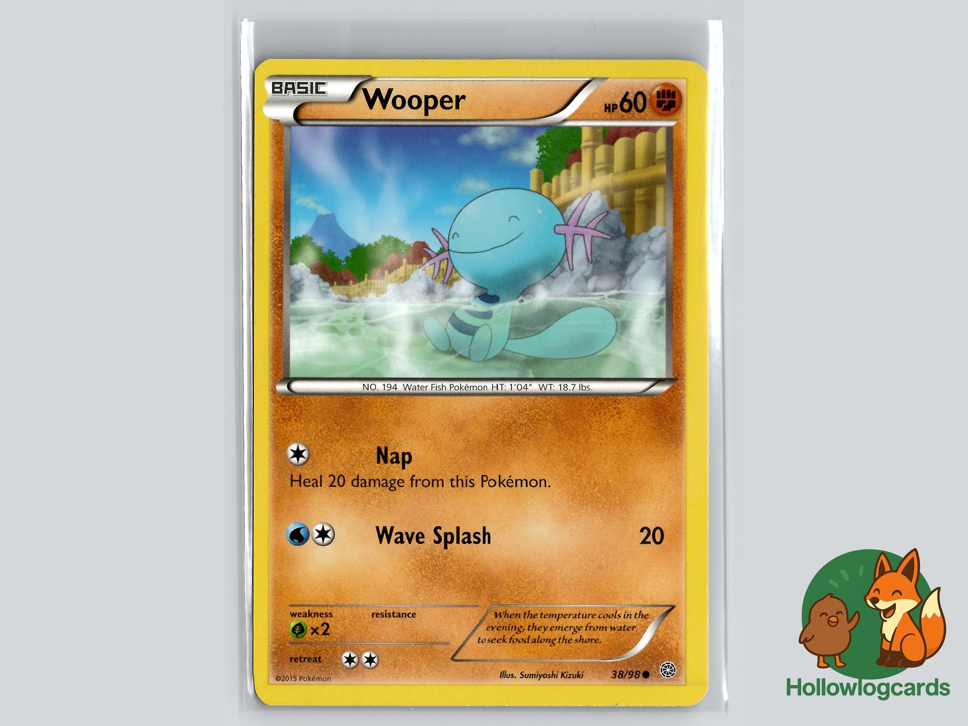 Image of Wooper Ancient Origins (AOR) #38