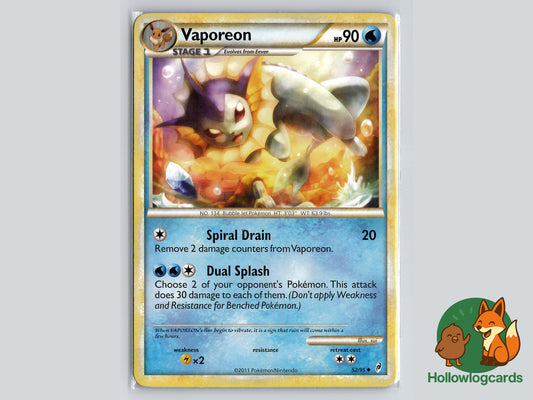 Image of Vaporeon Call of Legends (CL) #52