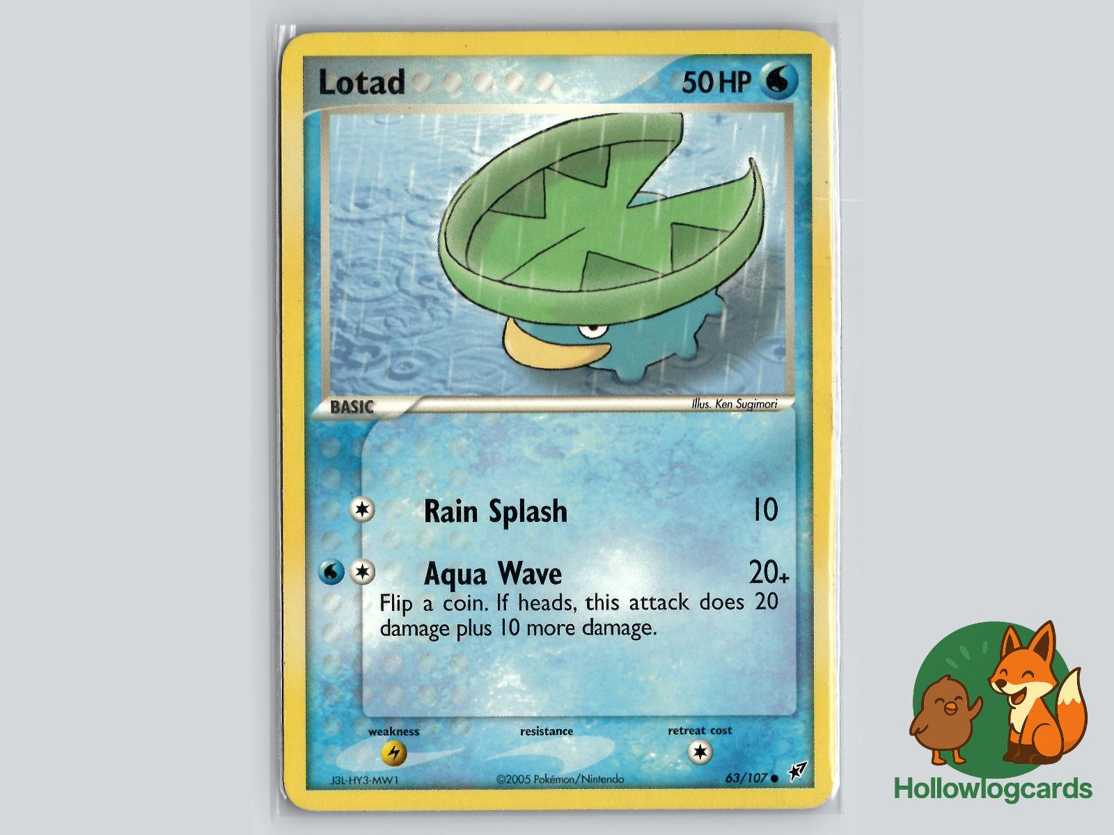 Lotad (63/107) - Deoxys Pokémon Card