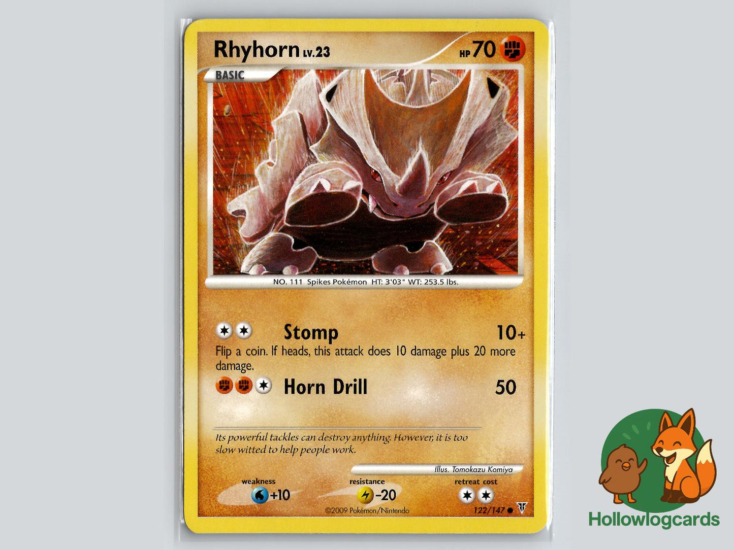 Rhyhorn (122/147) - Supreme Victors Pokémon Card