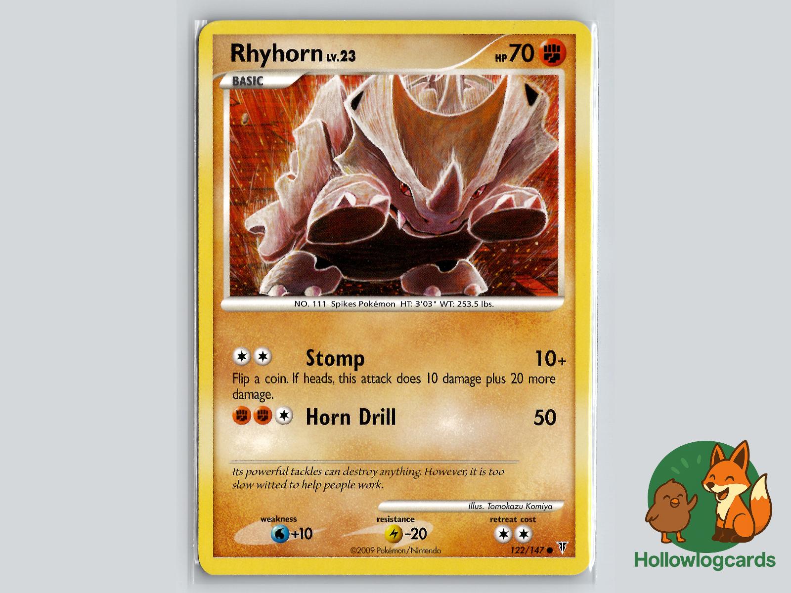 Rhyhorn (122/147) - Supreme Victors Pokémon Card