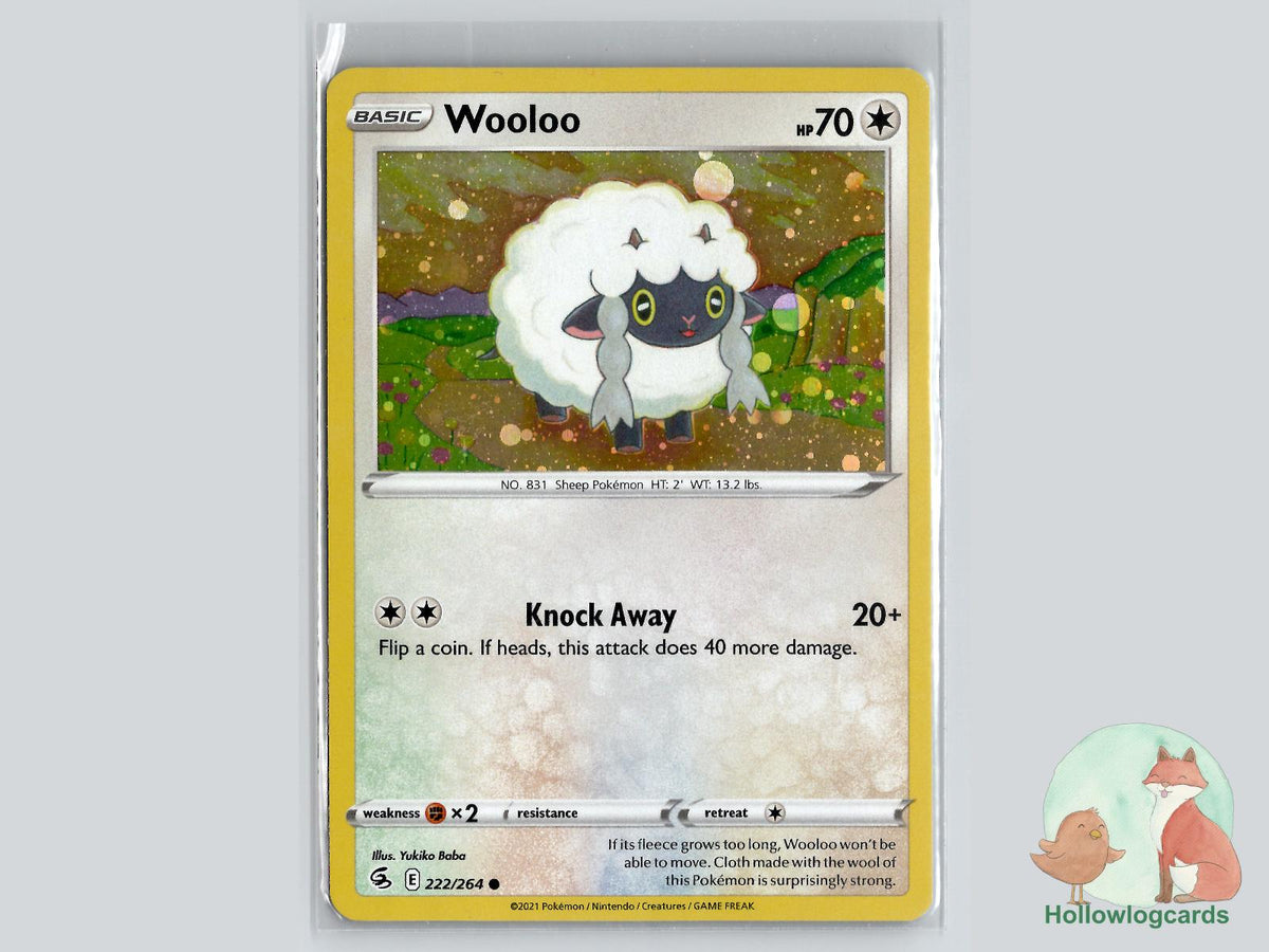 Wooloo (222/264) - Fusion Strike Pokémon Card