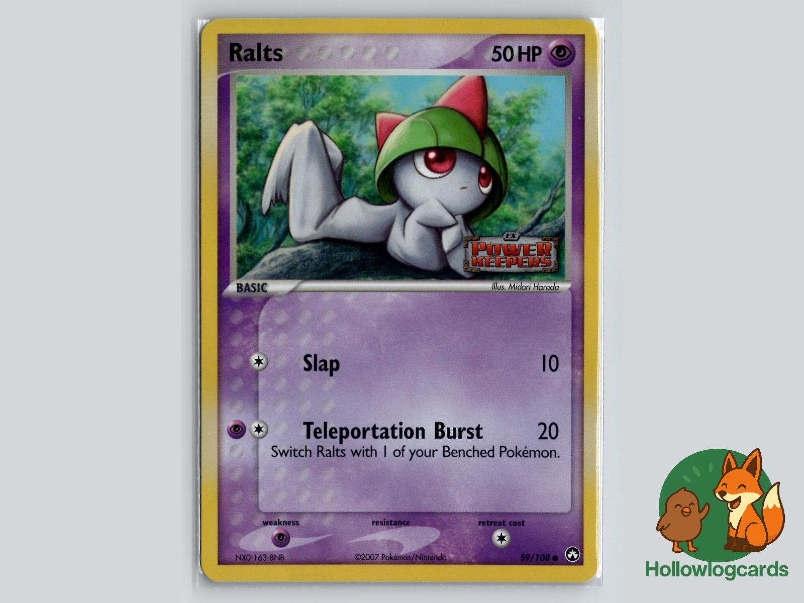 Ralts (59/108) - Power Keepers Pokémon Card