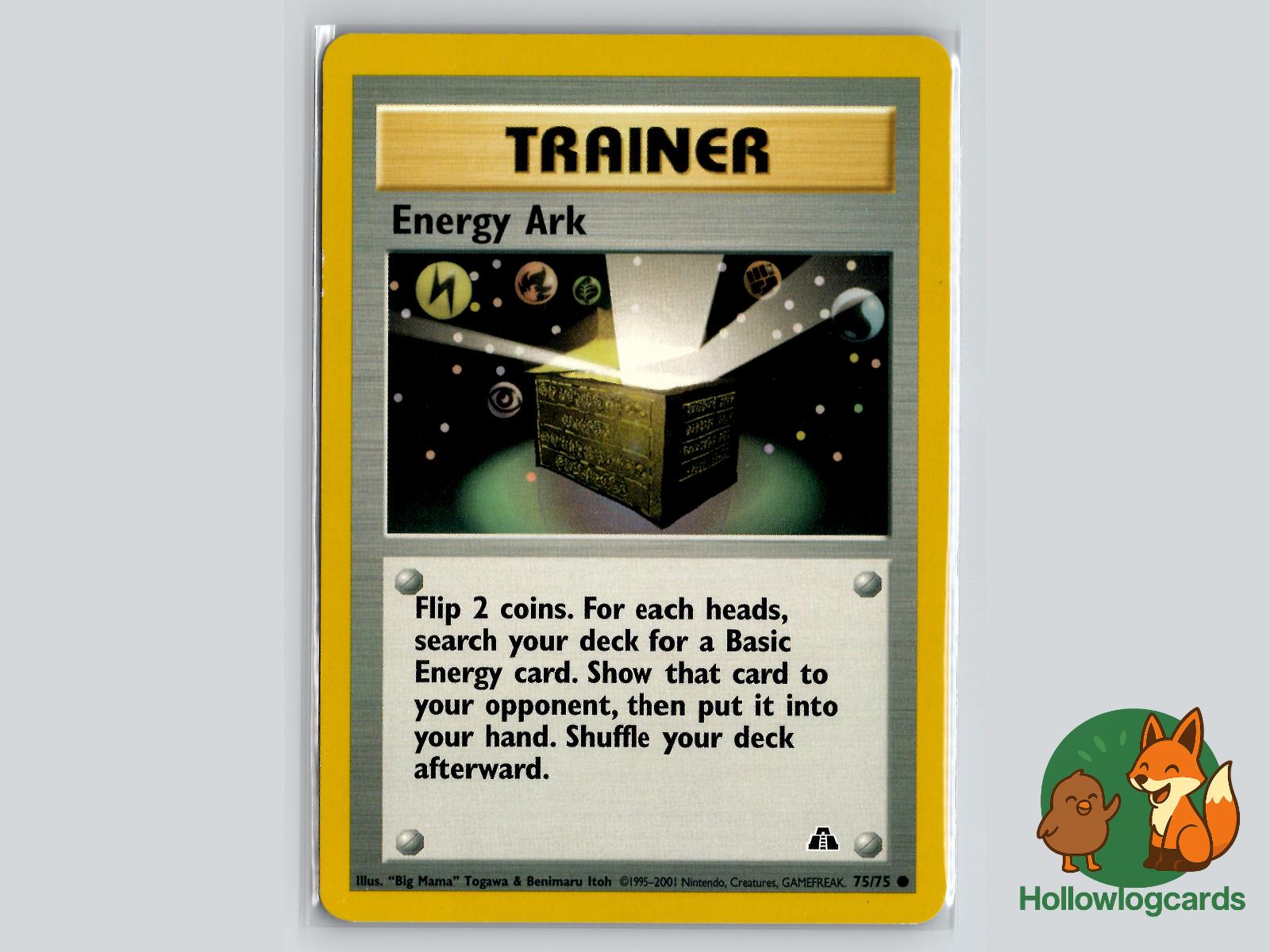 Energy Ark (75/75) - Neo Discovery Pokémon Card