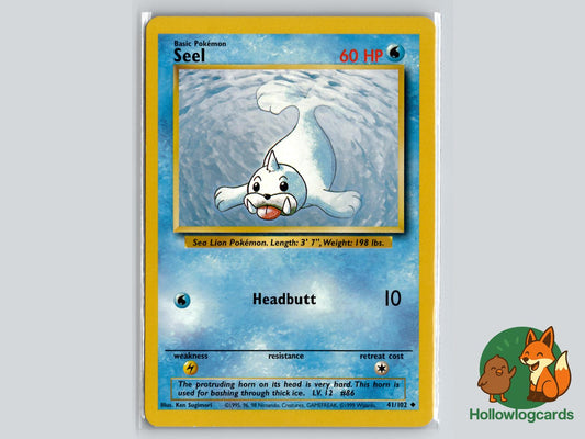 Seel (41/102) - Base Pokémon Card