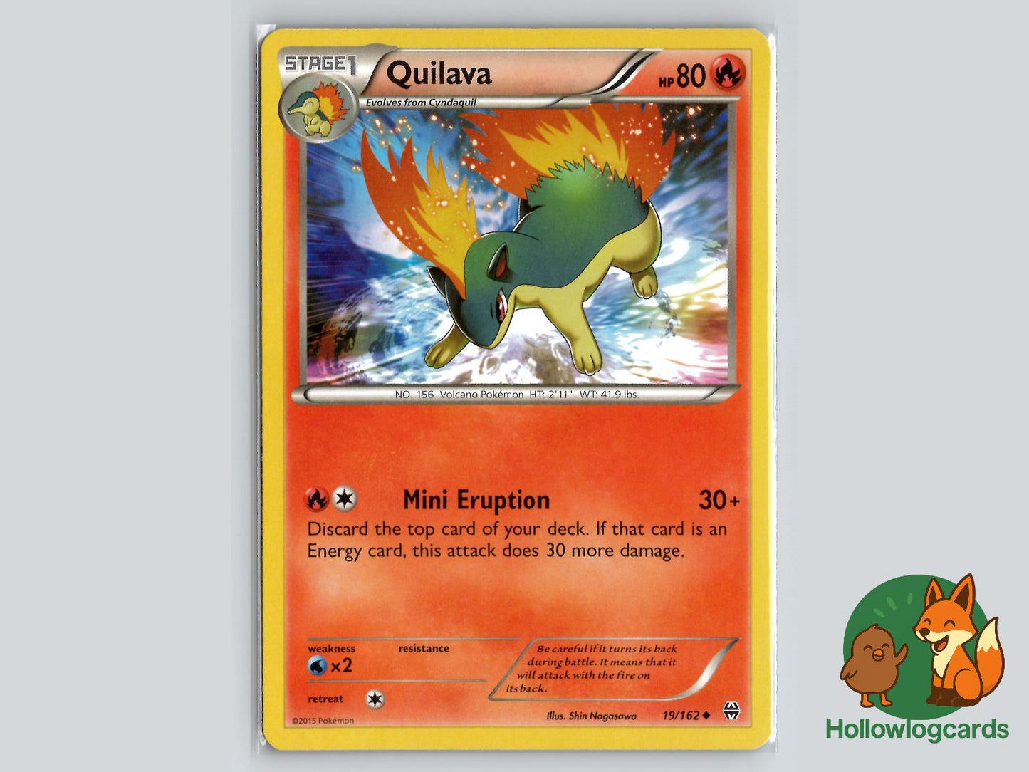 Quilava (19/162) - BREAKthrough Pokémon Card