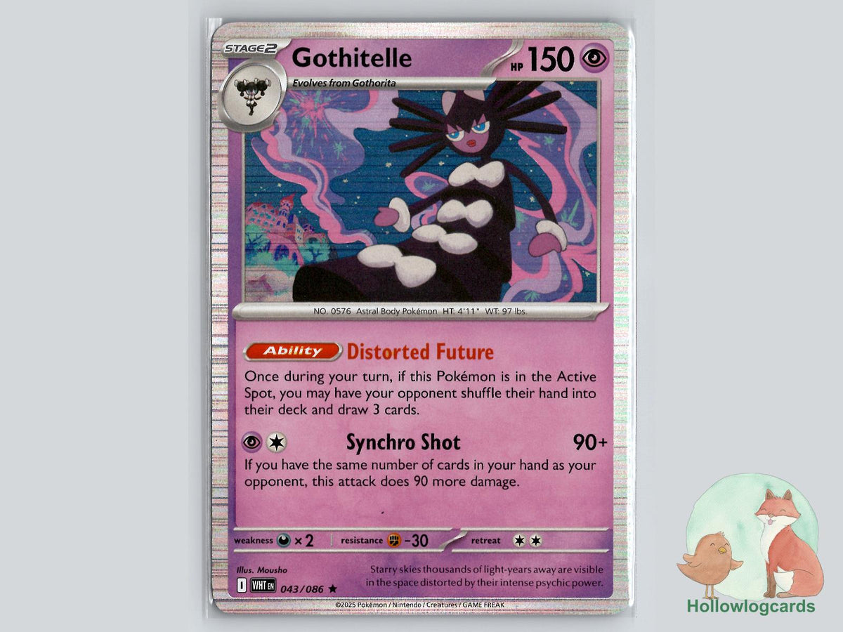 Gothitelle (043/086) - White Flare Pokémon Card