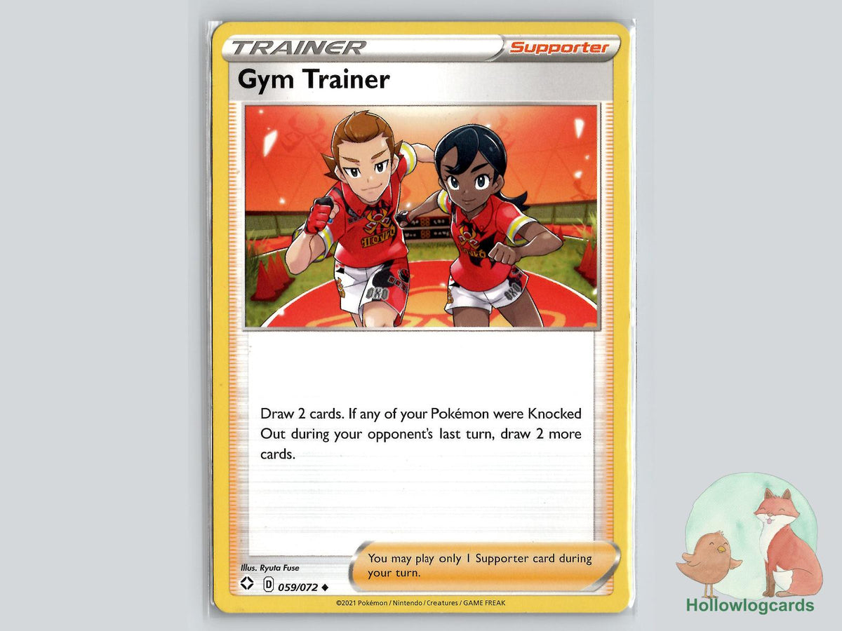 Gym Trainer (059/072) - Shining Fates Pokémon Card