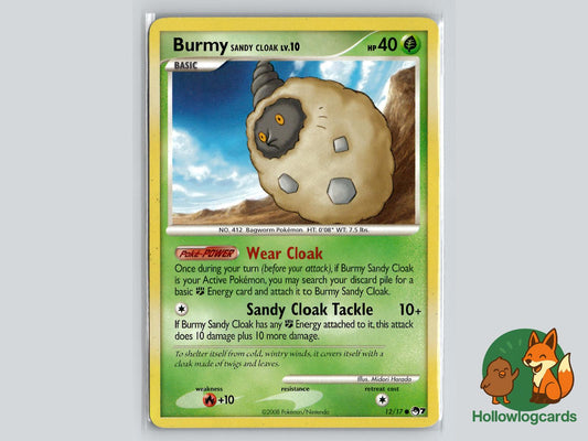 Burmy Sandy Cloak (12/17) - POP Series 7 Pokémon Card