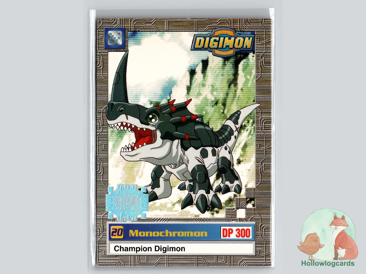 Monochromon (22/34) 1999 Upper Deck Digimon card