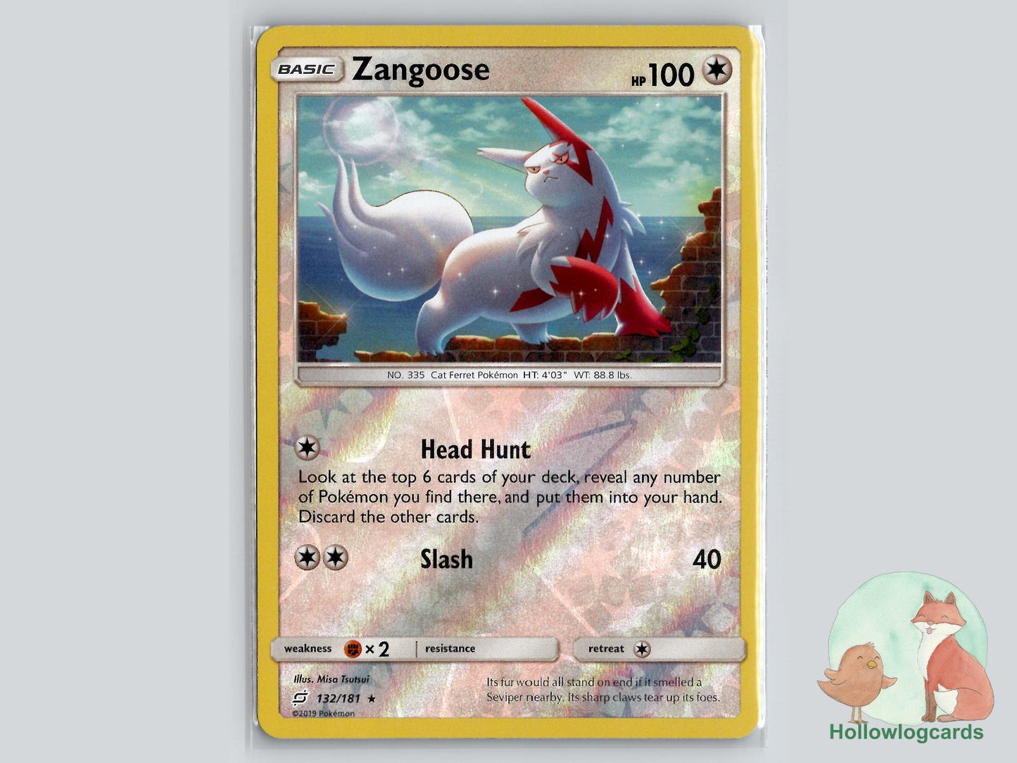 Zangoose (132/181) - Team Up Pokémon Card