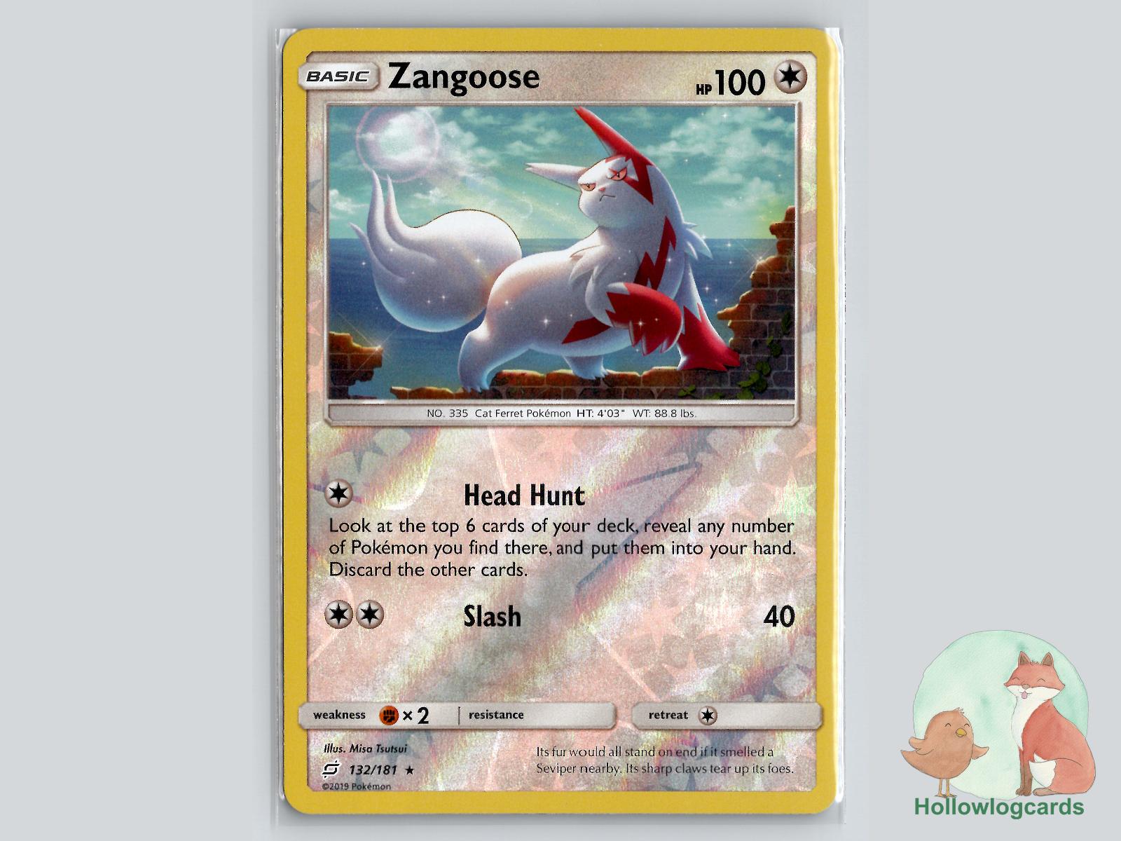 Zangoose (132/181) - Team Up Pokémon Card