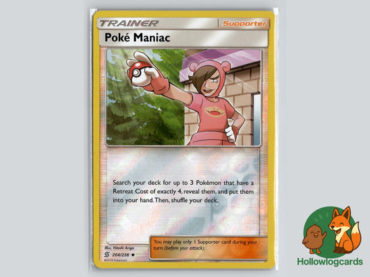 Poke Maniac (204/236) - Unified Minds Pokémon Card