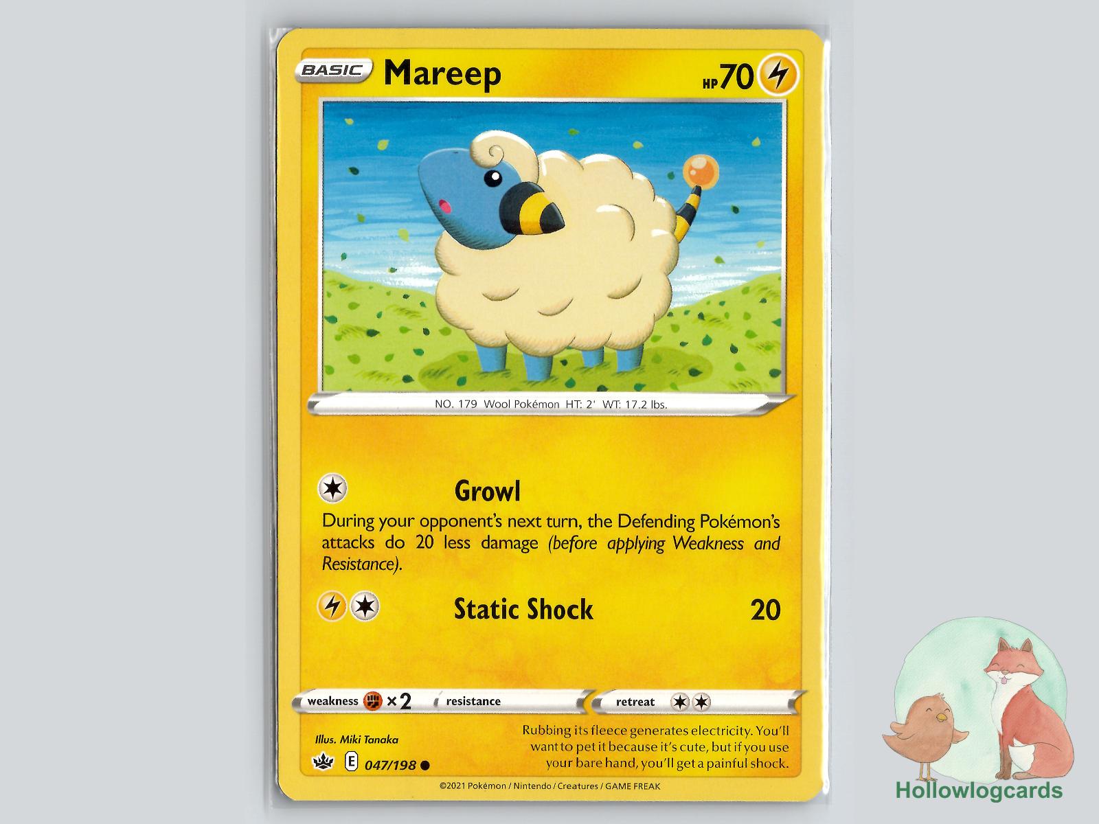 Mareep (047/198) - Chilling Reign Pokémon Card