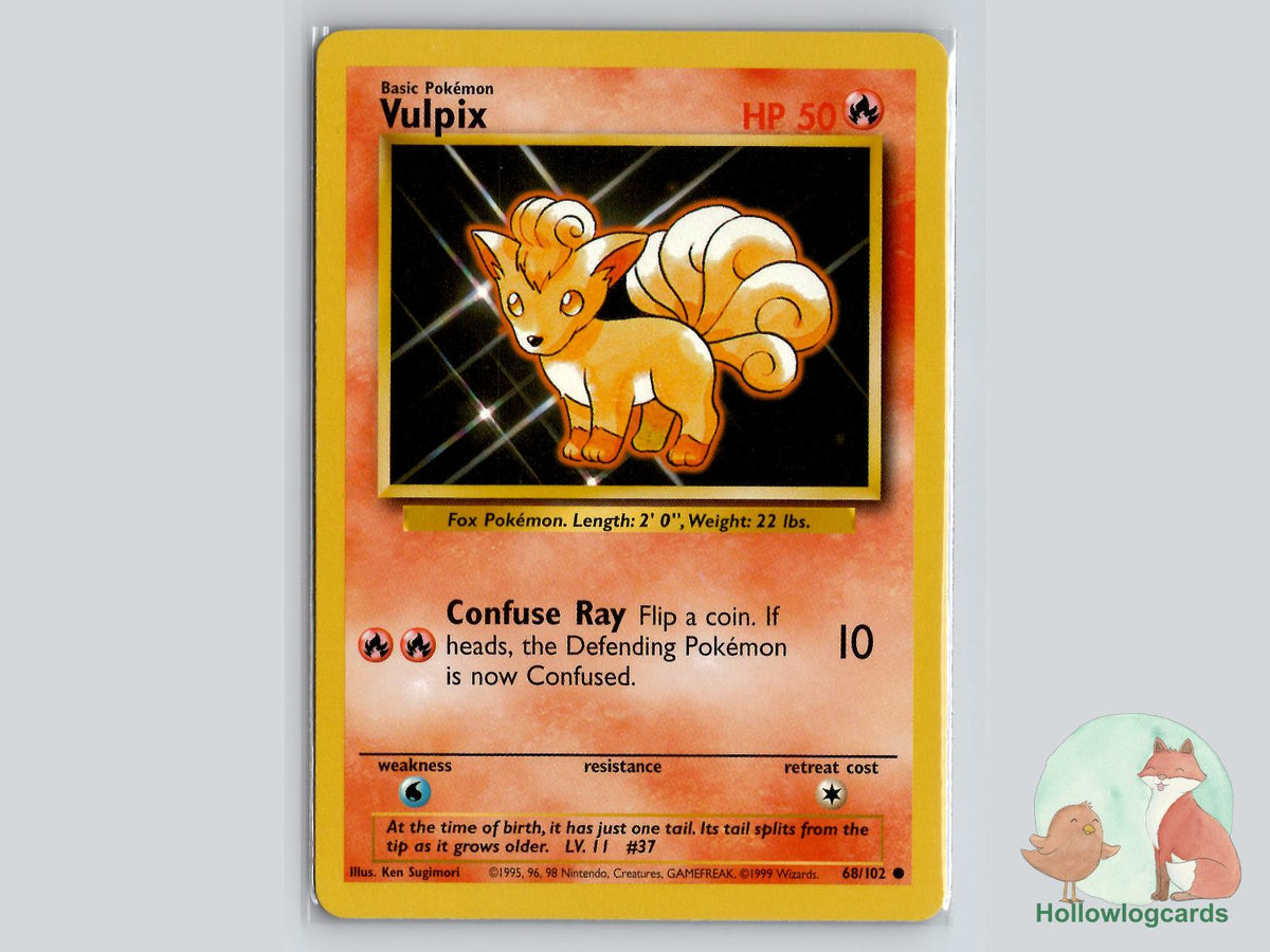 Vulpix (68/102) - Base Pokémon Card