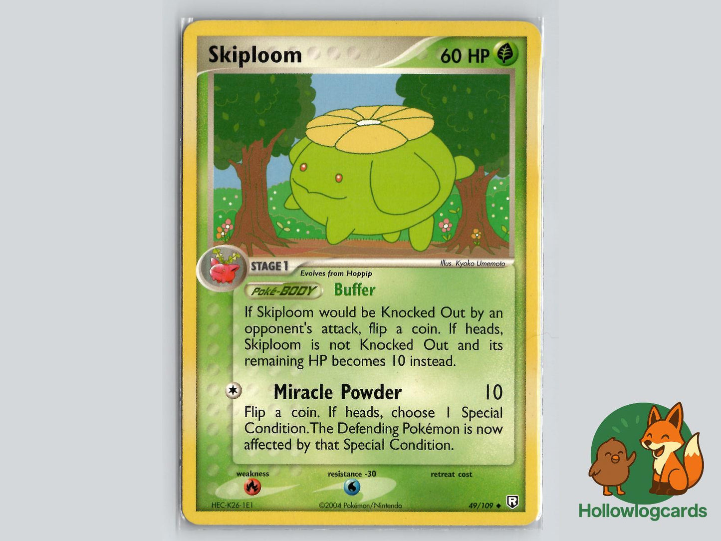 Skiploom (49/109) - Team Rocket Returns Pokémon Card