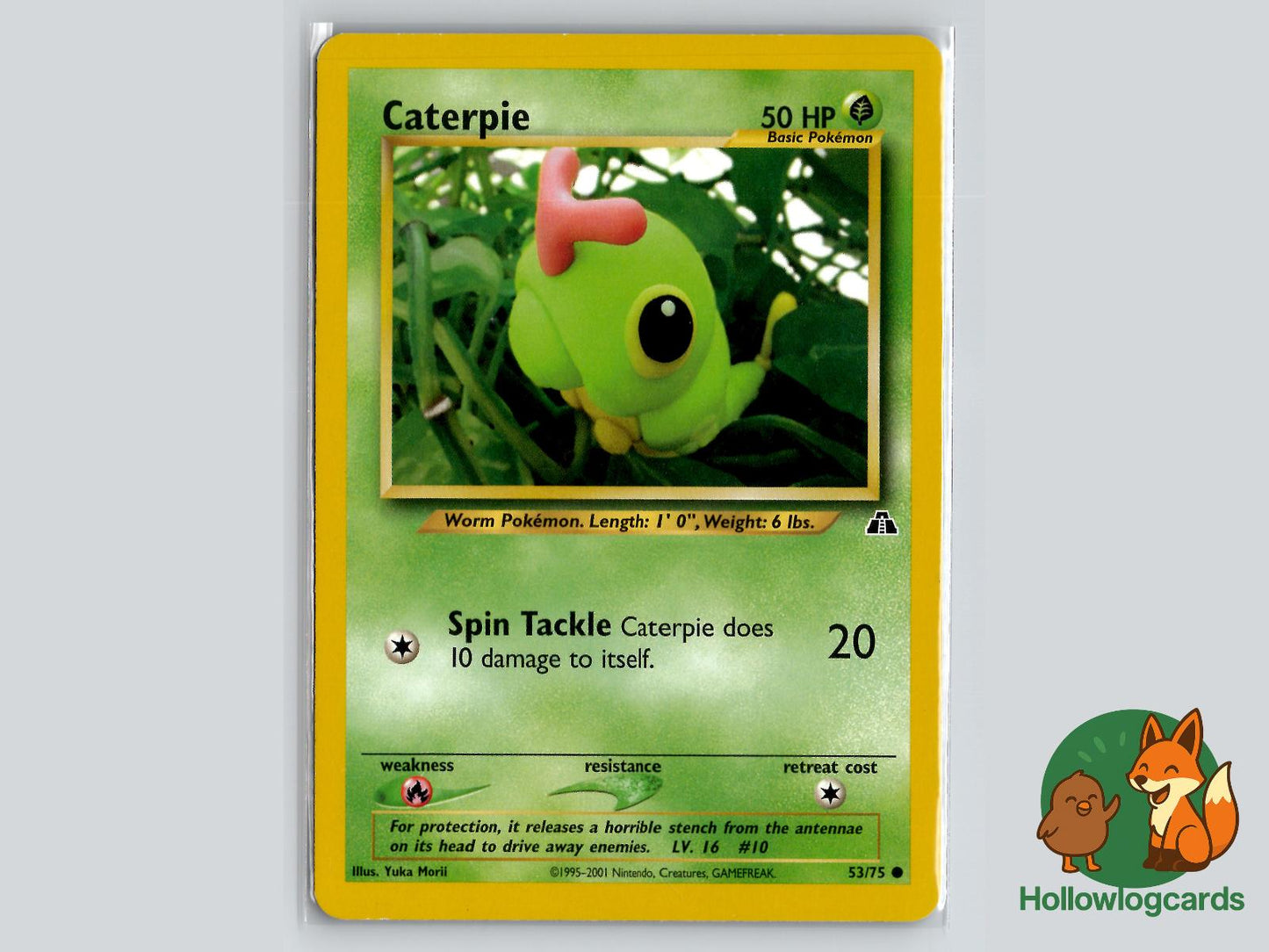 Caterpie (53/75) - Neo Discovery Pokémon Card