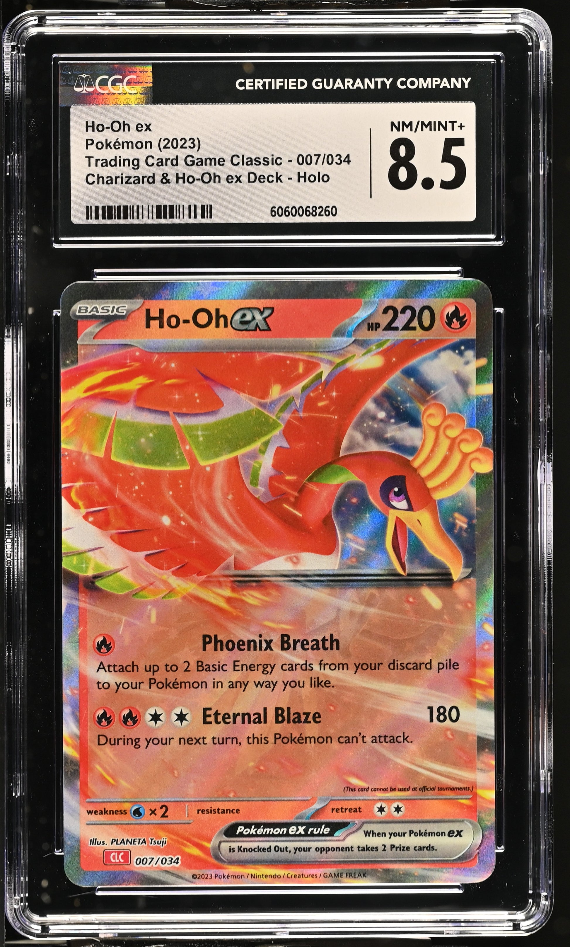 Graded Ho (007/034) Pokémon Card