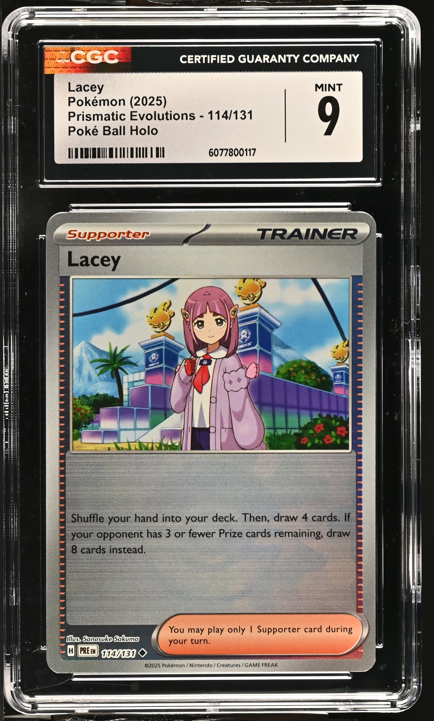 Graded Lacey (114/131) Pokémon Card