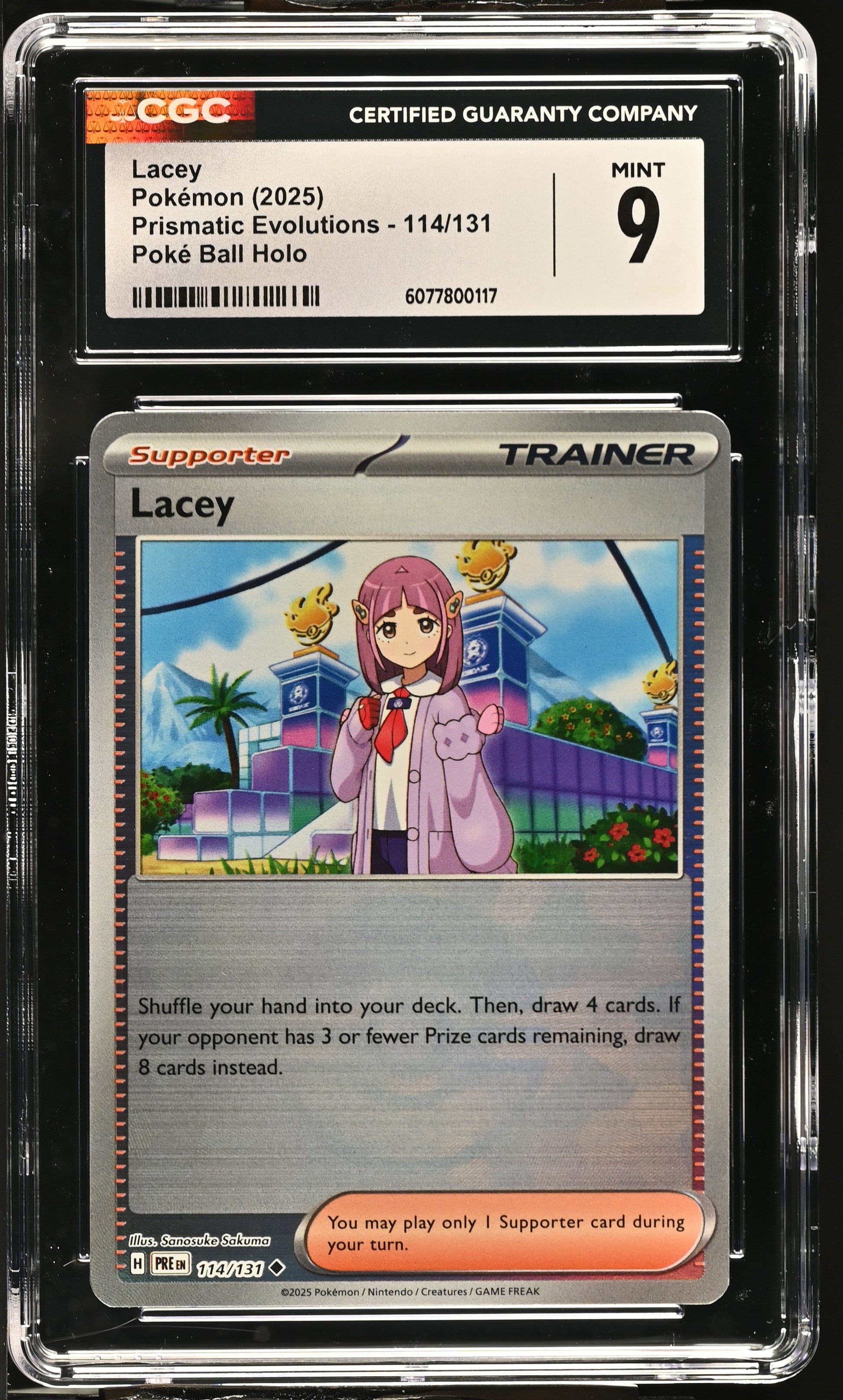 Graded Lacey (114/131) Pokémon Card