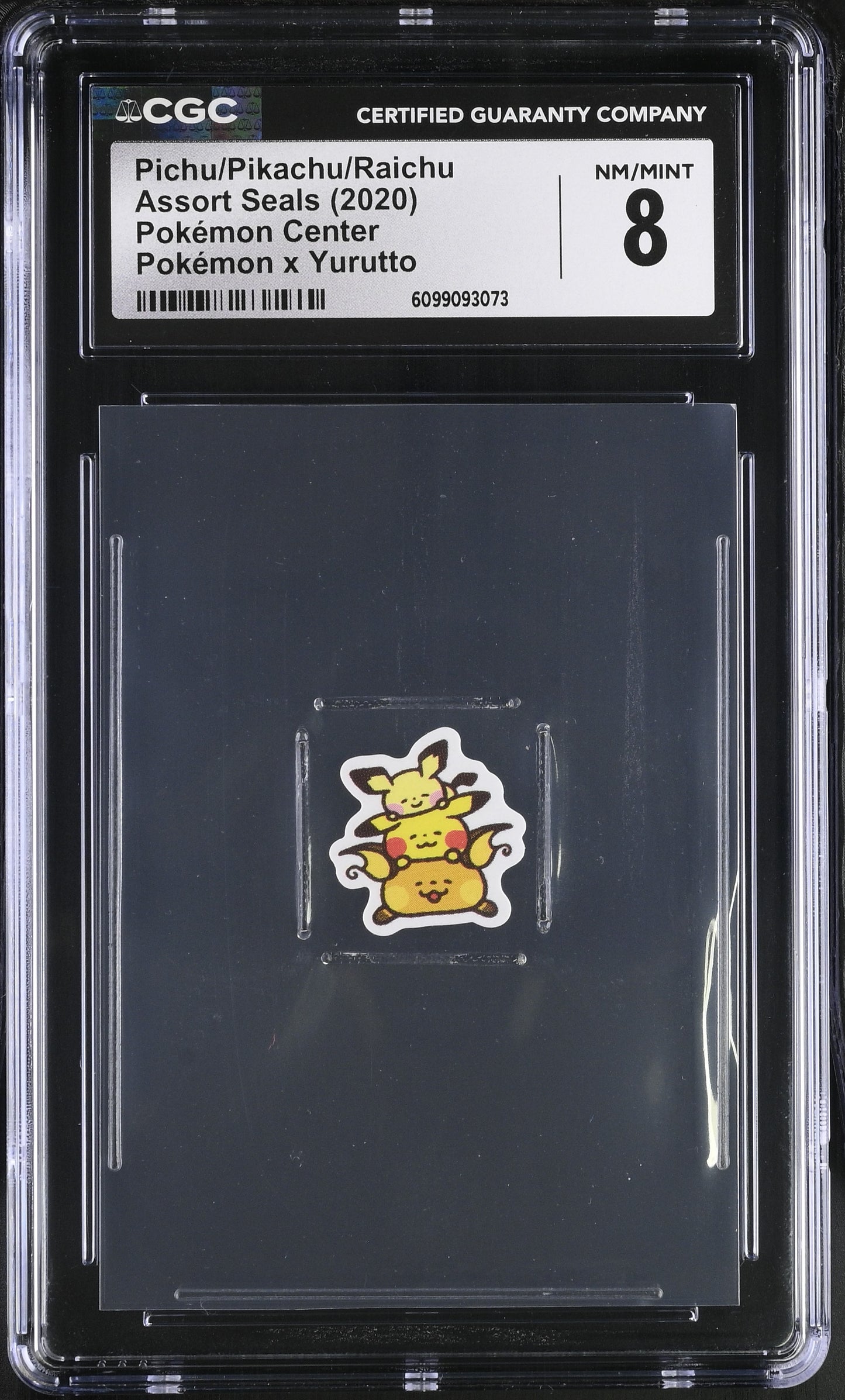 Graded Pichu/ Pikachu / Raichu - Assort Seals Pokémon Card