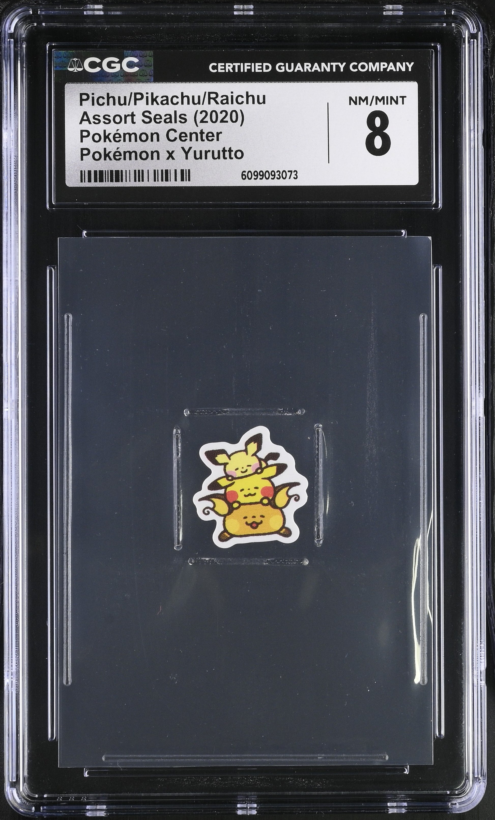 Graded Pichu/ Pikachu / Raichu - Assort Seals Pokémon Card