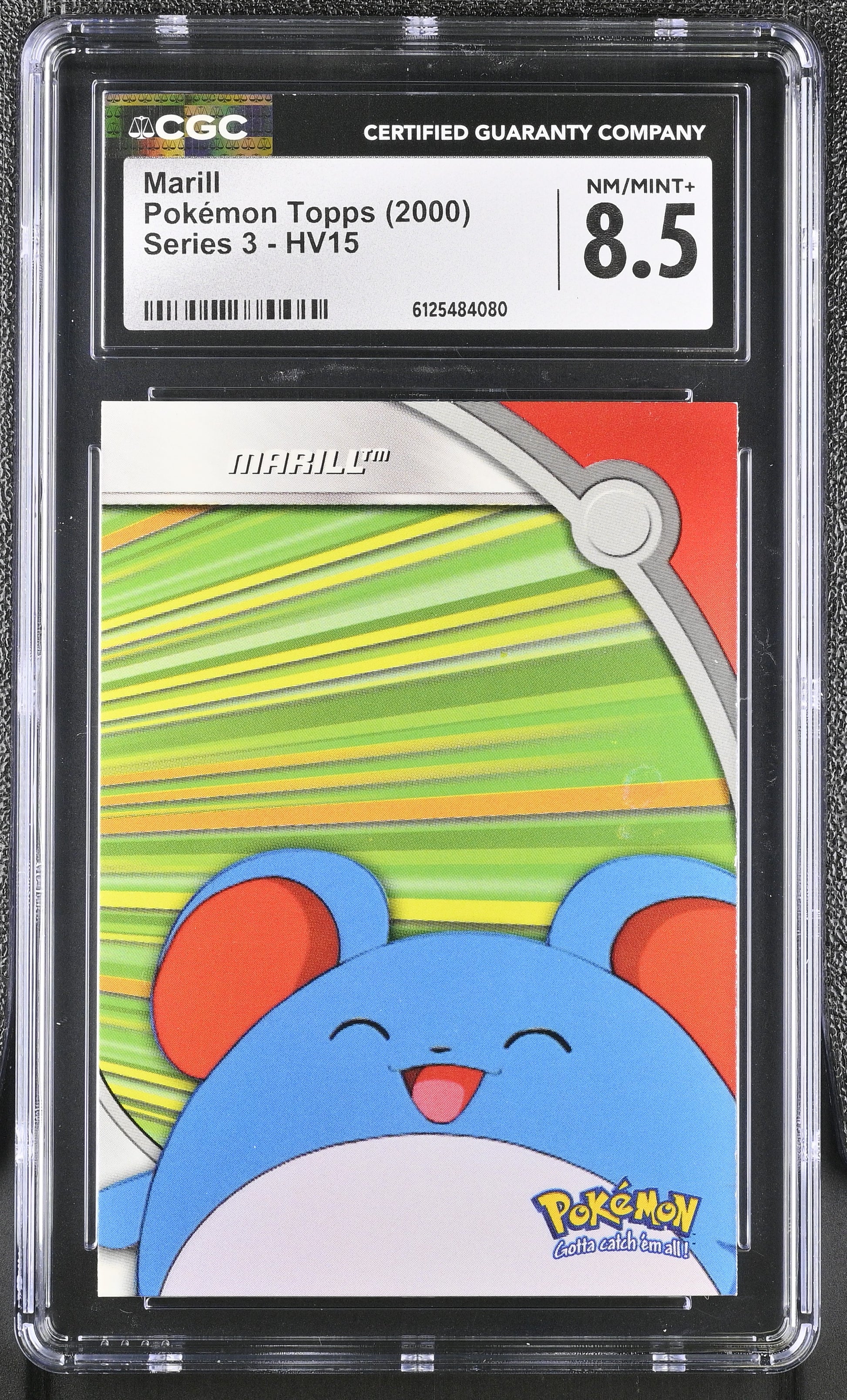 Graded Marill (HV15) Pokémon Card