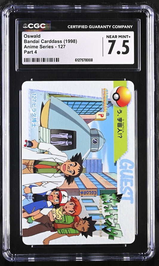 Graded Oswald [Ash, Misty, Togepi] (127) Pokémon Card