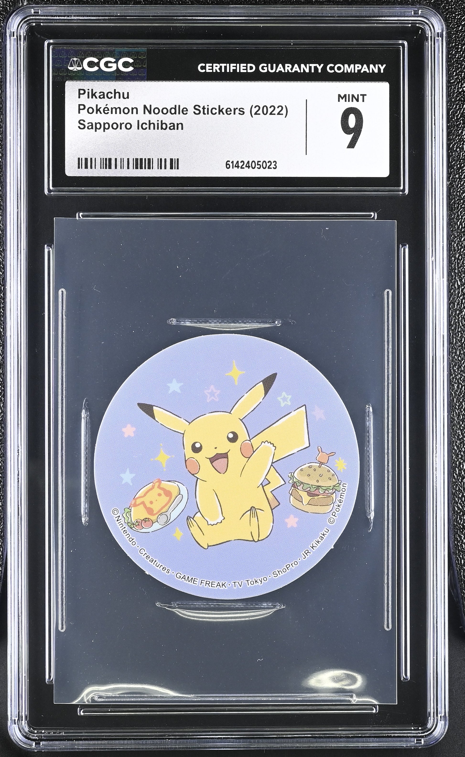 Graded Pikachu Pokémon Card