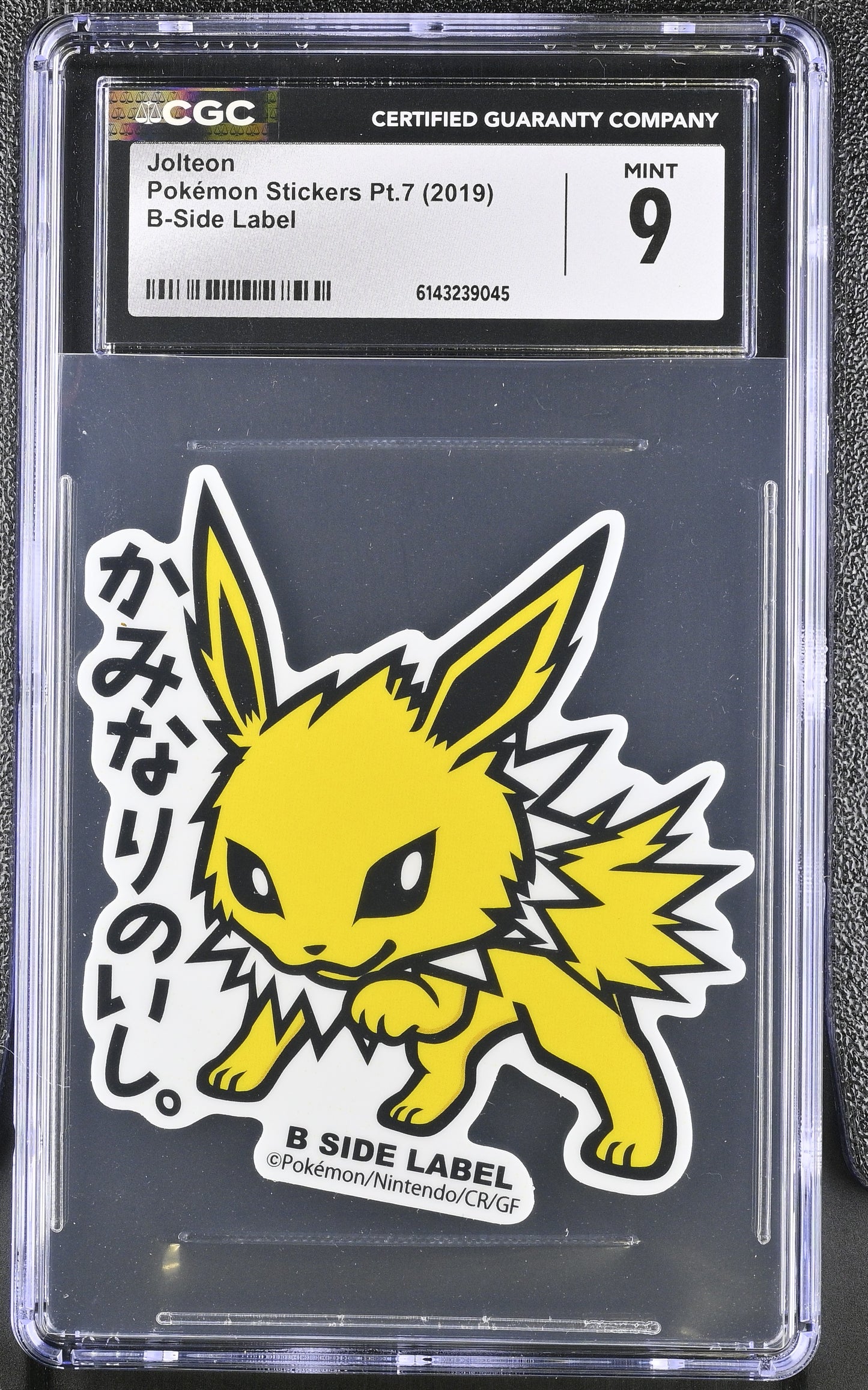 Graded Jolteon Pokémon Card