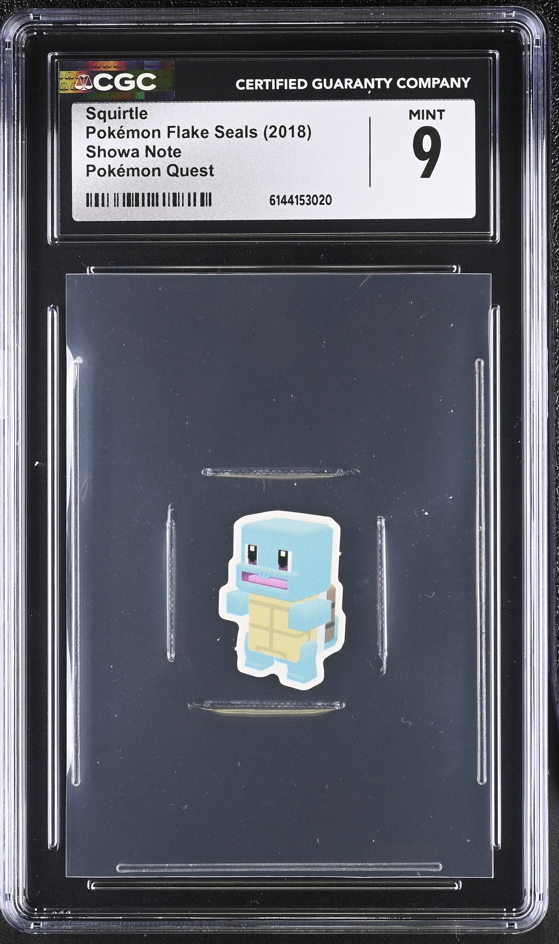 Graded Squirtle Pokémon Card