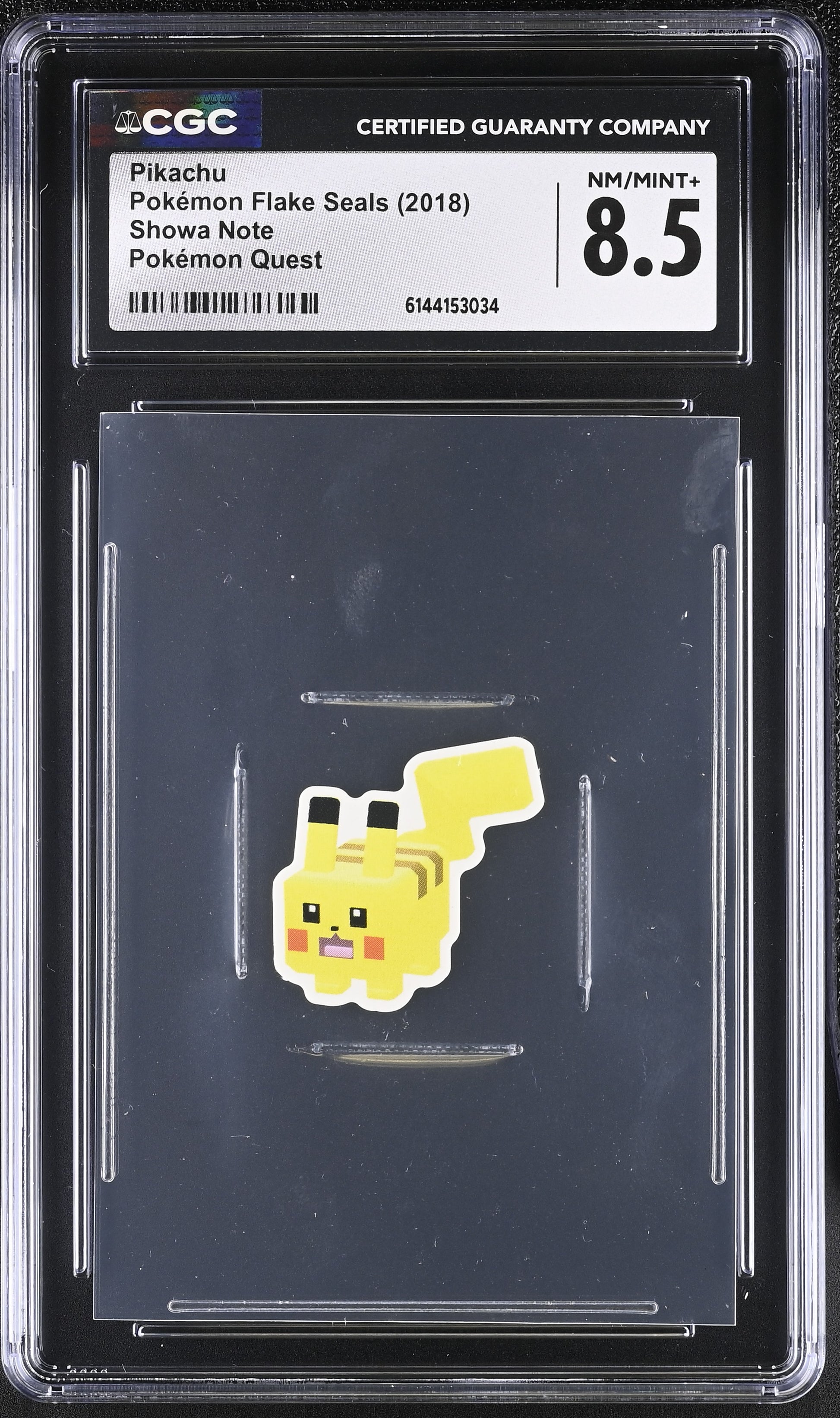 Graded Pikachu Pokémon Card