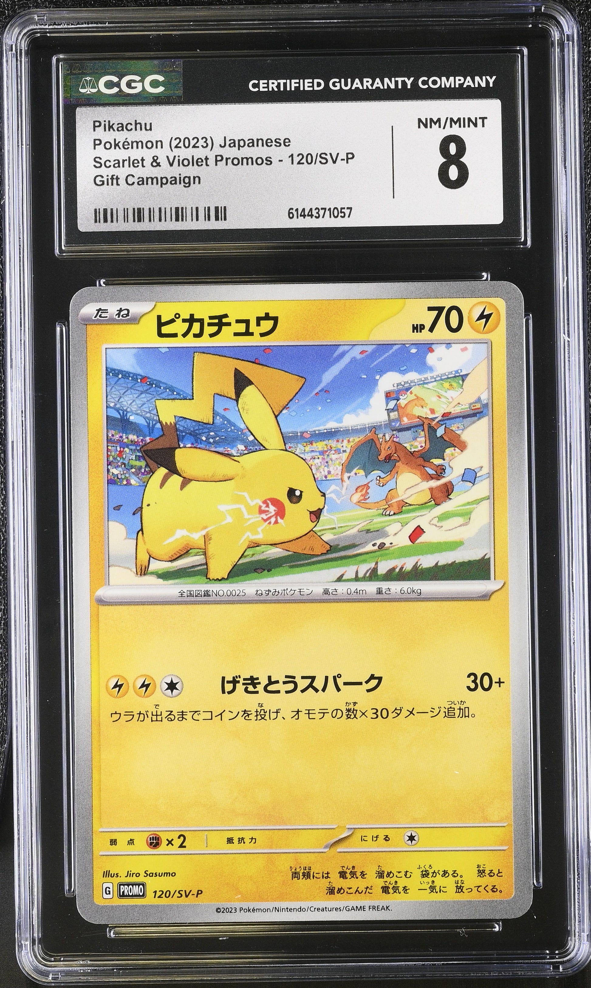 Graded Pikachu Pokémon Card