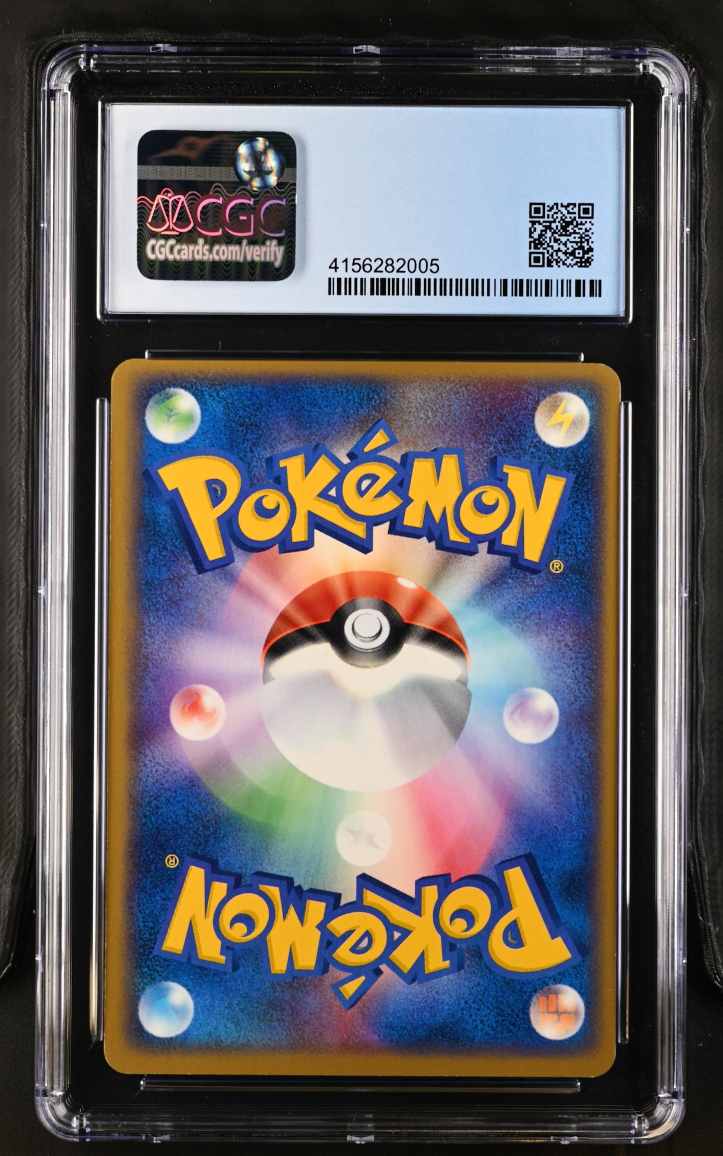 Graded Rocket's Meowth (059/084) 1st Edition - CGC Nm/Mint 8 - Jap