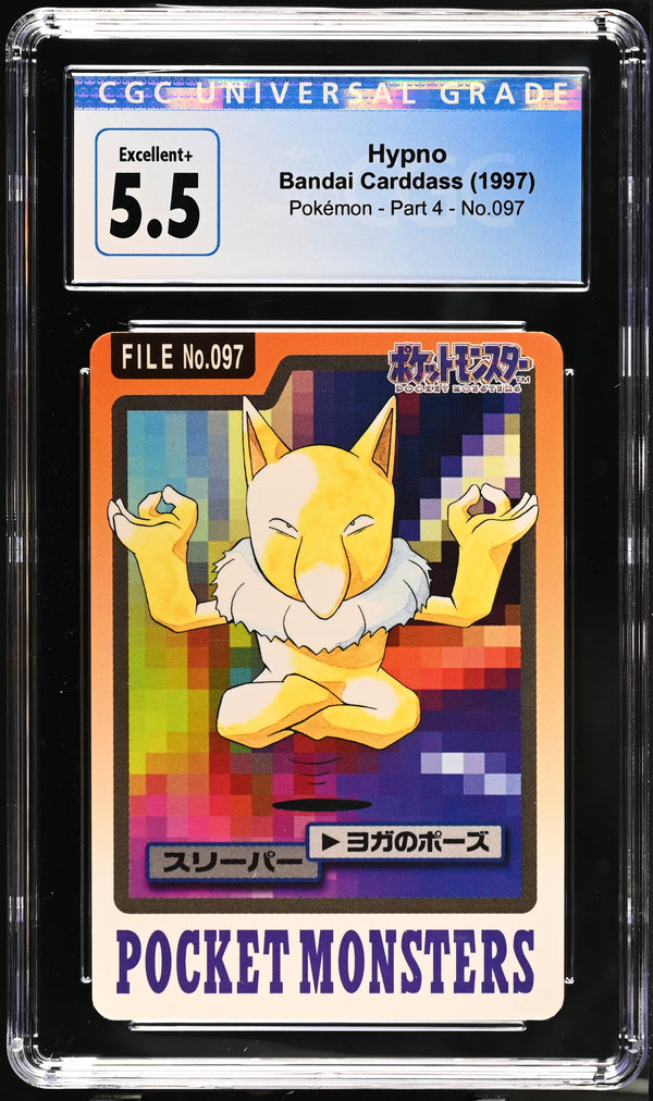 Graded Hypno (097) Pokemon - Part 4 - CGC 5.5