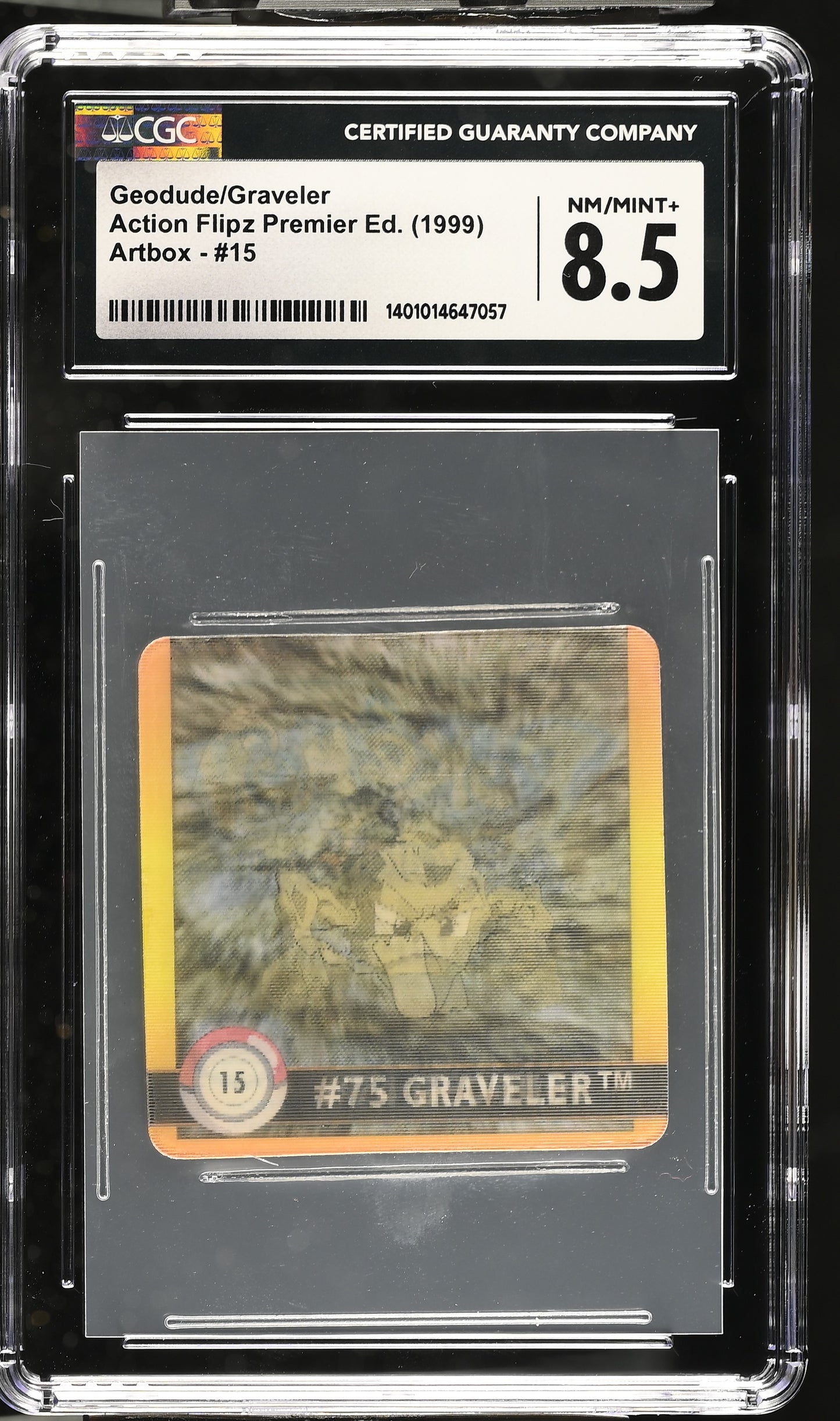 Graded Geodude/Graveler (15) Pokémon Card