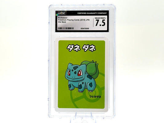 GRADED - Bulbasaur – Old Maid (2019) – CGC 7.5 – Japanese Pokémon Playing Card
