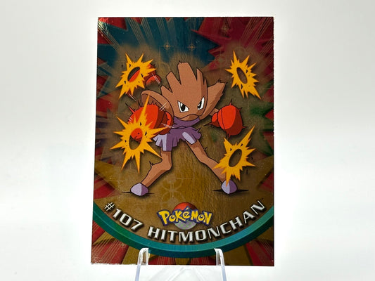 Hitmonchan HOLO - [107] - Topps - 1999 - Vintage
