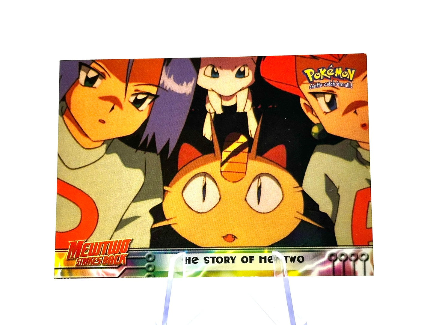 The Story of Mewtwo (Meowth Jesse James Mew) - 24 - Topps