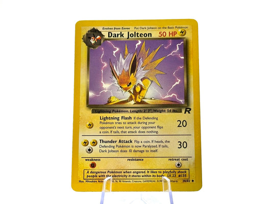 Dark Jolteon (38/82) Team Rocket - Uncommon - WOTC
