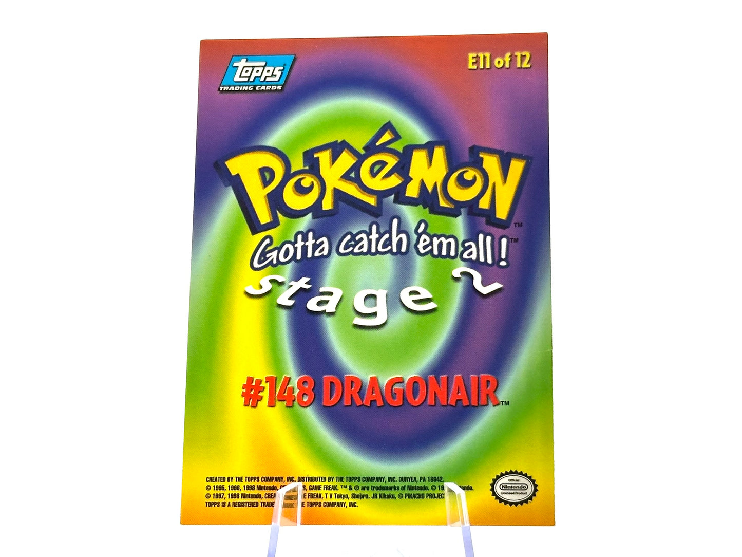Dragonair - E11 - Topps - 1999 - Vintage