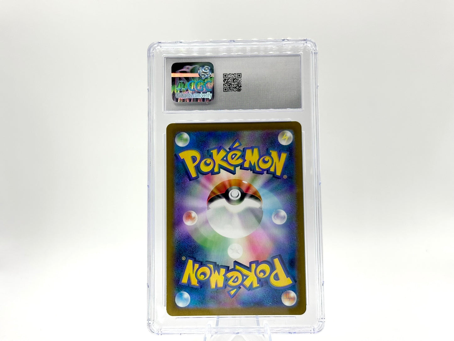 GRADED - Larvitar - Ruler of the Black Flame 114/108 - Ikoma - (JAP) - CGC 10