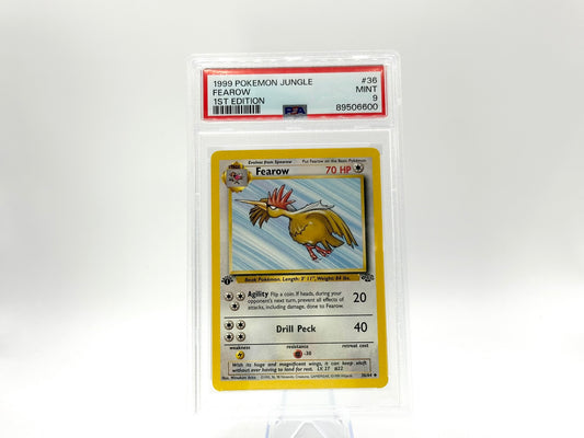GRADED - 1st Edition Fearow - Jungle 36/64 - Arita - PSA 9