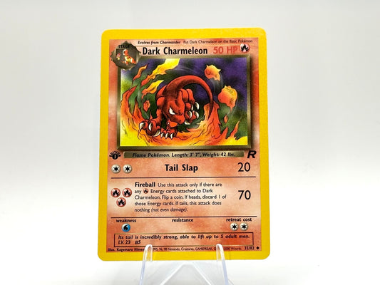 1st Edition - Dark Charmeleon - Team Rocket 32/82 - WOTC - Expansion - Himeno