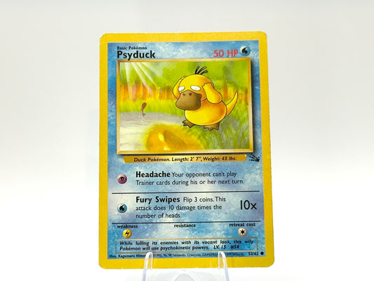 Psyduck - Fossil 53/62 - WOTC - - Himeno