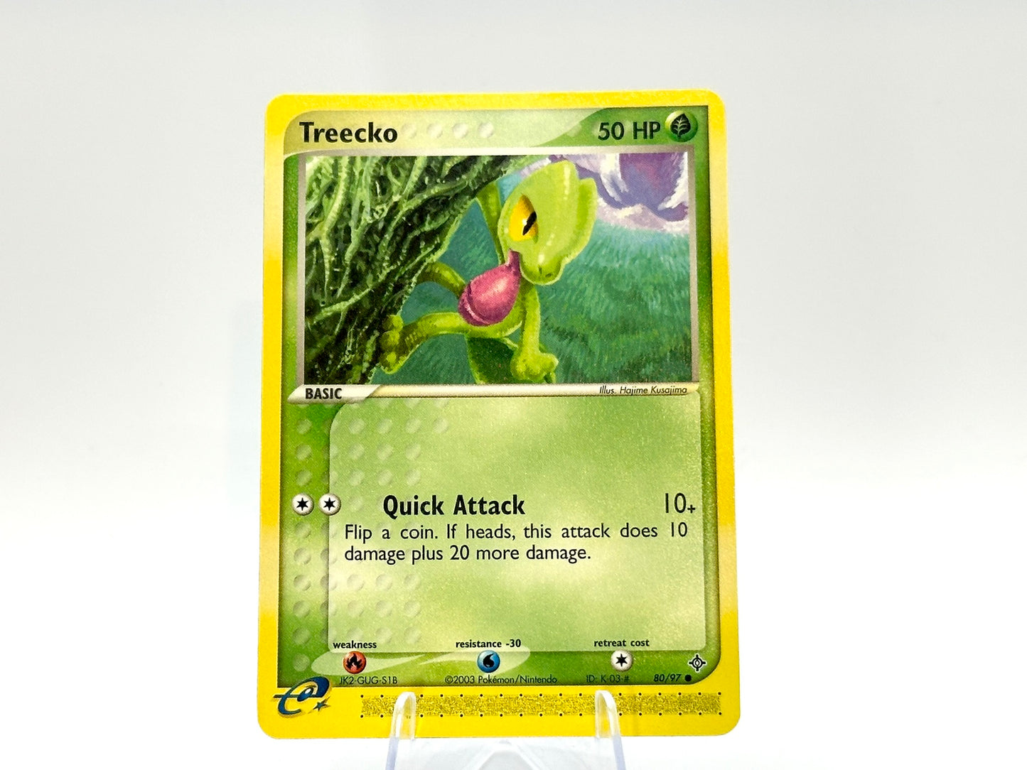 Treecko - 80/97 - EX Dragon MidEra - e-Reader - Kusajima
